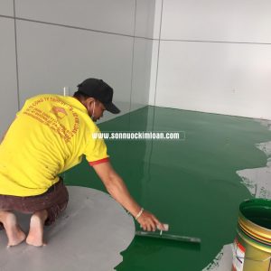 Nhận thi công sơn epoxy phòng sạch đẹp chuyên nghiệp