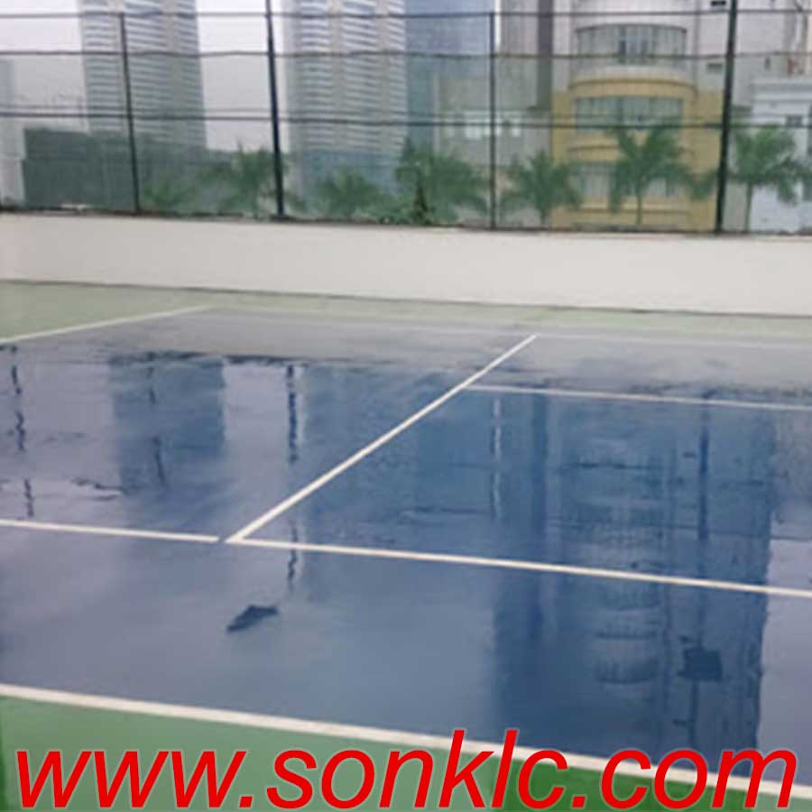 Thi Cong Son San Epoxy San Tennis 3
