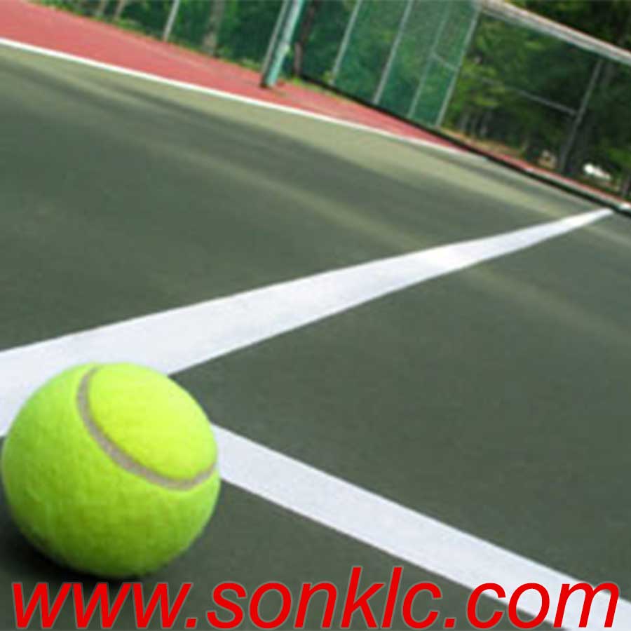 Ưu điểm thi công sơn epoxy sân tennis thi đấu chuyên nghiệp thân thiện môi trường